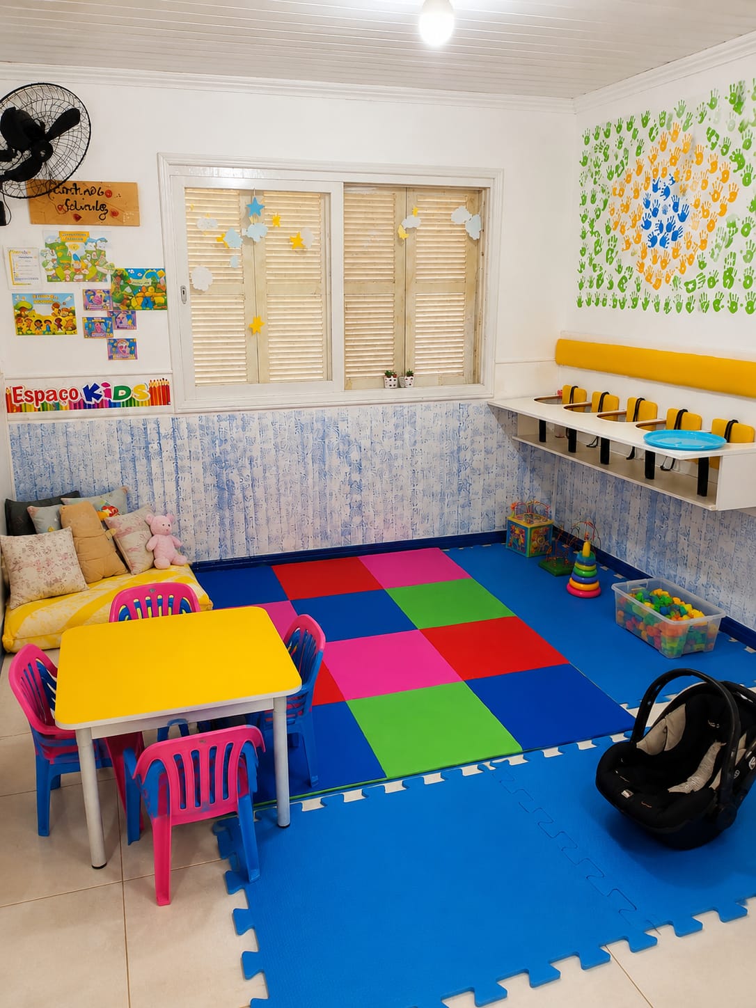 Sala de acolhimento do berçário